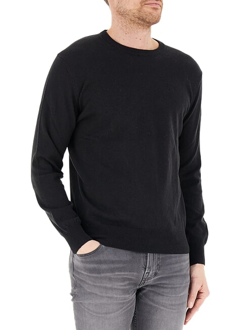 CORE Crew neck sweater black - Men's Sweaters