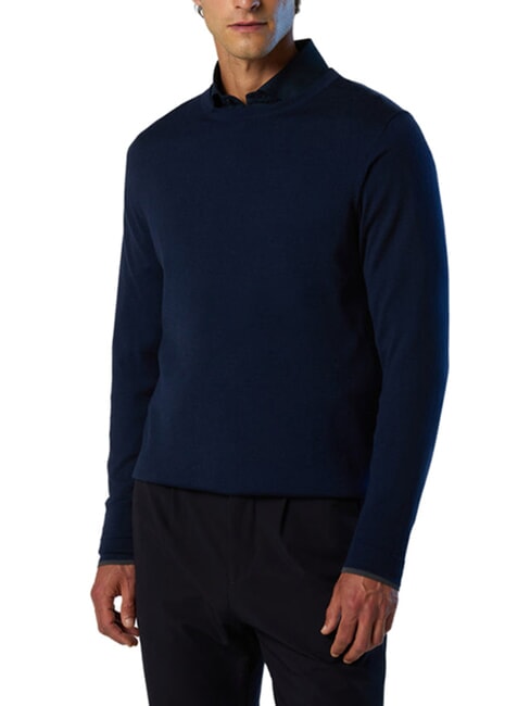 CORE Crew neck sweater navy blue - Men's Sweaters