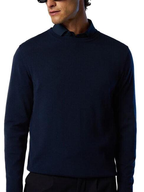 CORE Crew neck sweater navy blue - Men's Sweaters