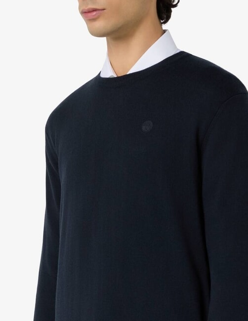 CORE Crew neck sweater navy blue - Men's Sweaters