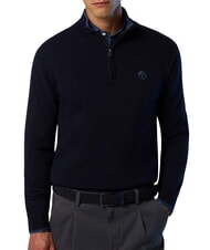 NORTH SAILS CORE Half-zip sweater navy blue - Men's Sweaters - 2