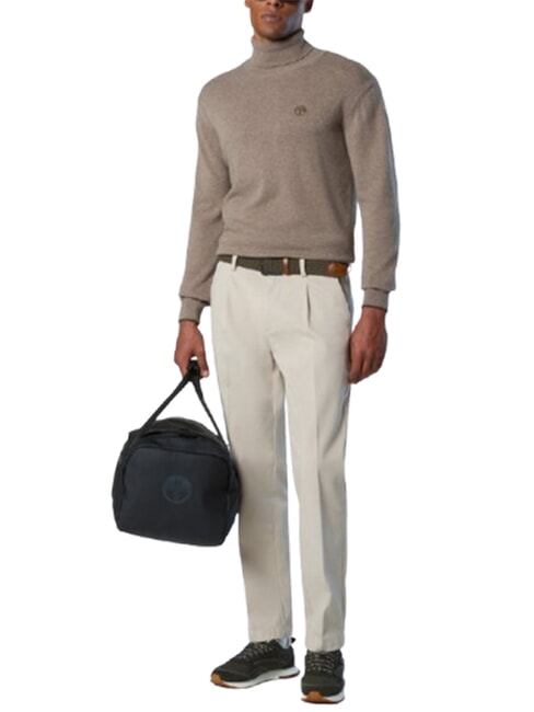 CORE Turtleneck sweater fossil melange - Men's Sweaters