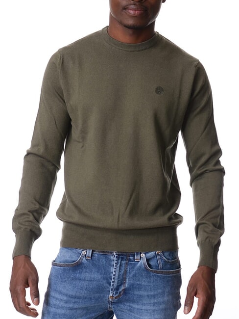 CORE Crew neck sweater forest night - Men's Sweaters