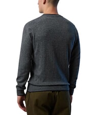 NORTH SAILS N|S Crew neck sweater dark gray melange - Men's Sweaters - 3