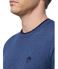 NORTH SAILS N|S Crew neck sweater China blue melange - Men's Sweaters - 4