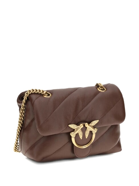 MINI LOVE BAG Nappa bag burgundy wine-antique gold - Women&rsquo;s Bags