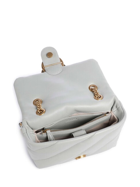 MINI LOVE BAG Nappa bag pearl gray-antique gold - Women&rsquo;s Bags