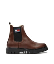TOMMY HILFIGER TH JEANS Leather ankle boots brown - Women&rsquo;s shoes - 2