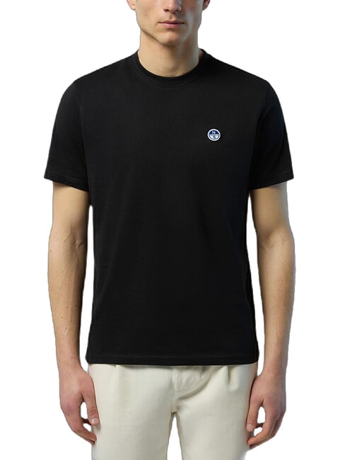 BOLLO Cotton T-shirt black - T-shirt