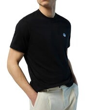 NORTH SAILS BOLLO Cotton T-shirt black - T-shirt - 4