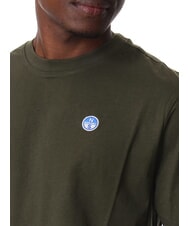 NORTH SAILS BOLLO Cotton T-shirt forest night - T-shirt - 3
