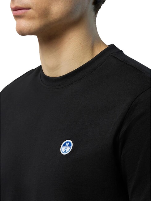 BOLLO Cotton T-shirt black - T-shirt