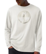 NORTH SAILS CORE Long-sleeved T-shirt Marshmallow - T-shirt - 6