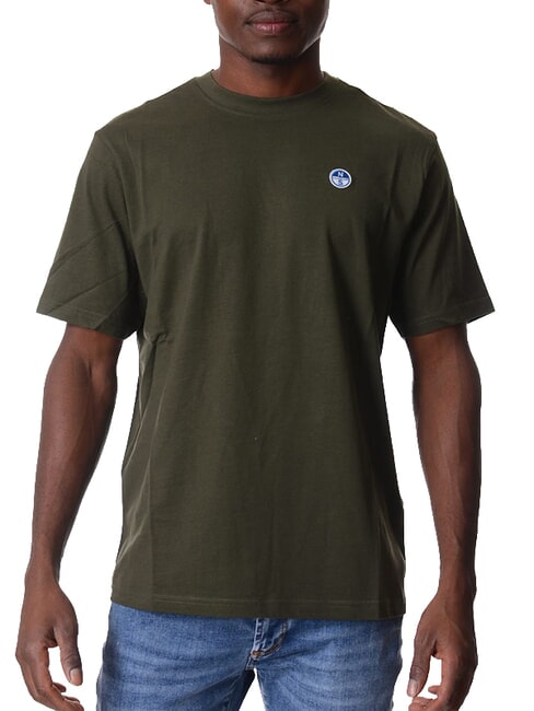 BOLLO Cotton T-shirt forest night - T-shirt