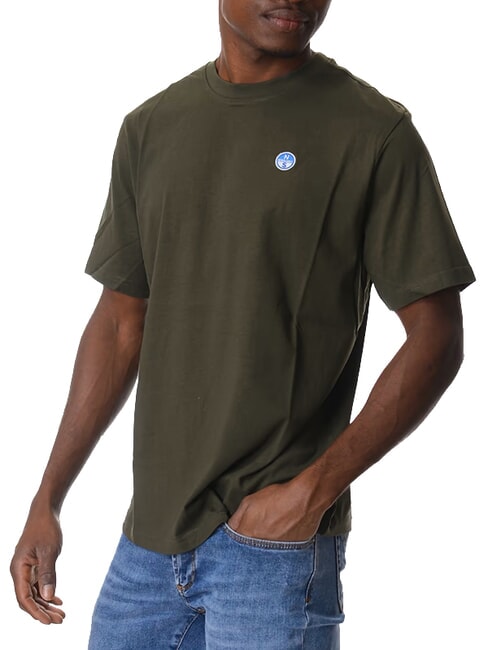 BOLLO Cotton T-shirt forest night - T-shirt