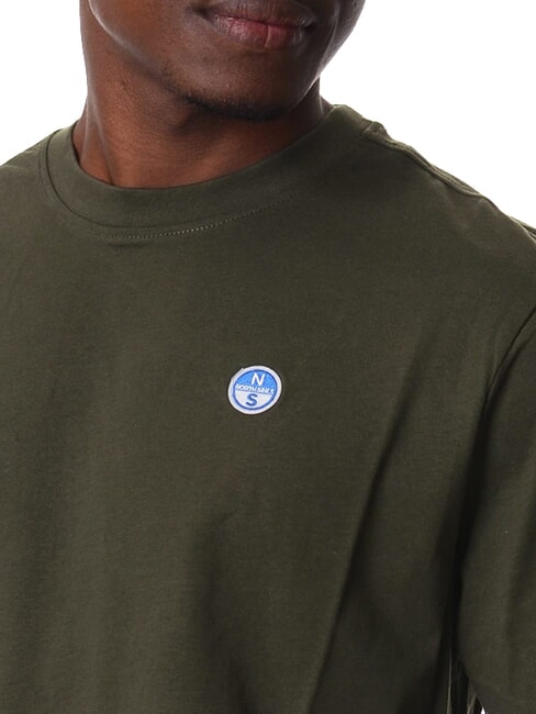 BOLLO Cotton T-shirt forest night - T-shirt