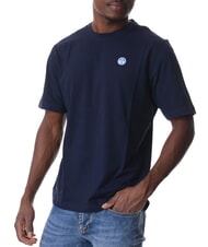 NORTH SAILS BOLLO Cotton T-shirt navy blue - T-shirt - 3