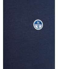 NORTH SAILS BOLLO Cotton T-shirt navy blue - T-shirt - 6