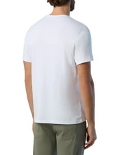 NORTH SAILS BOLLO Cotton T-shirt white - T-shirt - 3