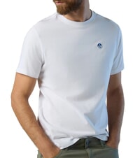 NORTH SAILS BOLLO Cotton T-shirt white - T-shirt - 4