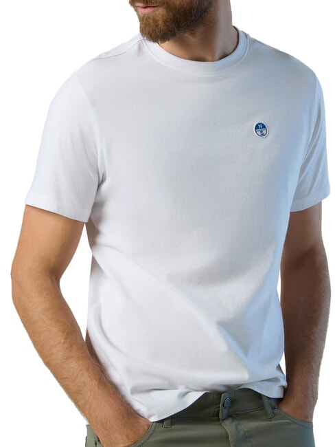 BOLLO Cotton T-shirt white - T-shirt