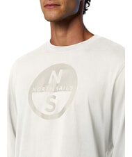 NORTH SAILS CORE Long-sleeved T-shirt Marshmallow - T-shirt - 4
