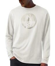 NORTH SAILS CORE Long-sleeved T-shirt Marshmallow - T-shirt - 5