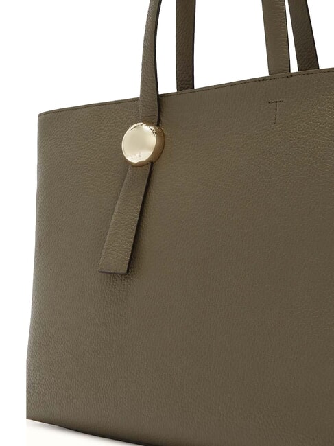 CAMPIONARIO - SFERA Leather Shopping Bag sage - Women&rsquo;s Bags
