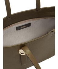 FURLA CAMPIONARIO - SFERA Leather Shopping Bag sage - Women&rsquo;s Bags - 4
