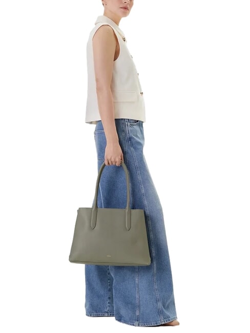 MERIDIANA Shoulder bag, leather agave b+grey int. - Women&rsquo;s Bags