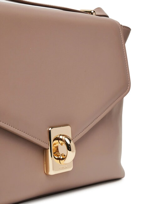 CAMPIONARIO - MERIDIANA  Leather bag mauve - Women&rsquo;s Bags