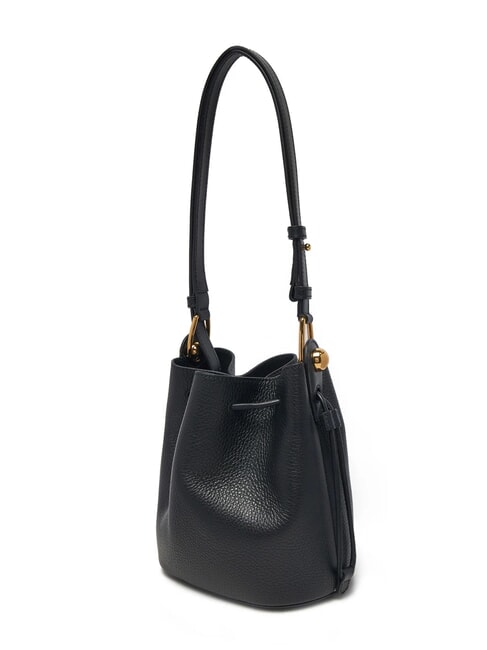 CAMPIONARIO - SFERA Mini Shoulder Bucket Black - Women&rsquo;s Bags