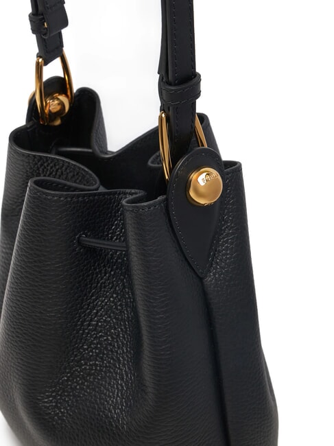 CAMPIONARIO - SFERA Mini Shoulder Bucket Black - Women&rsquo;s Bags