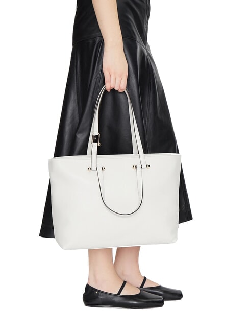 CAMPIONARIO - DUETTO Handbag / shoulder bag marshmallow+grey int. - Women&rsquo;s Bags