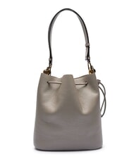 FURLA CAMPIONARIO - SFERA Leather bucket bag gray stucco - Women&rsquo;s Bags - 3