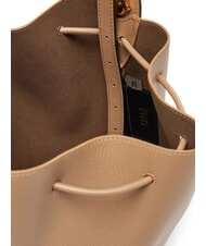 FURLA CAMPIONARIO - SFERA  Shoulder bucket bag, in leather desert - Women&rsquo;s Bags - 5