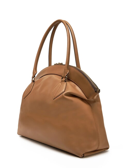 ERICA Large leather bag brandy - Women&rsquo;s Bags
