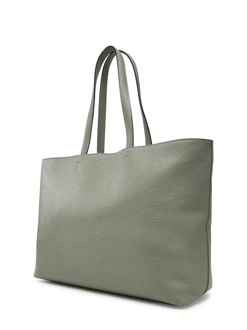 SFERA Leather Shopping Bag agaveb - Women&rsquo;s Bags