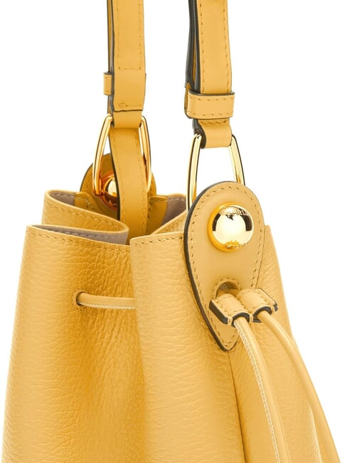 CAMPIONARIO - SFERA  Mini Leather Bucket Bag cream - Women&rsquo;s Bags