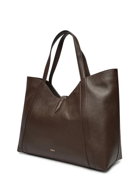 CAMPIONARIO - GOCCIA  Leather shopper chocolate - Women&rsquo;s Bags