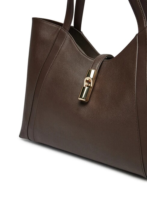 CAMPIONARIO - GOCCIA  Leather shopper chocolate - Women&rsquo;s Bags
