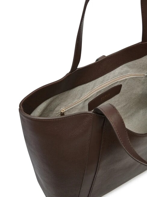 CAMPIONARIO - GOCCIA  Leather shopper chocolate - Women&rsquo;s Bags