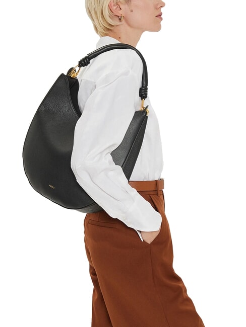 CAMPIONARIO - SFERA Hobo shoulder bag Black - Women&rsquo;s Bags