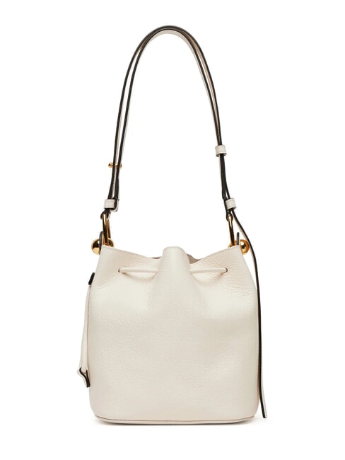 CAMPIONARIO - SFERA  Mini Leather Bucket Bag PANNA - Women&rsquo;s Bags