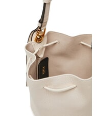 FURLA SFERA  Mini Leather Bucket Bag PANNA - Women&rsquo;s Bags - 5