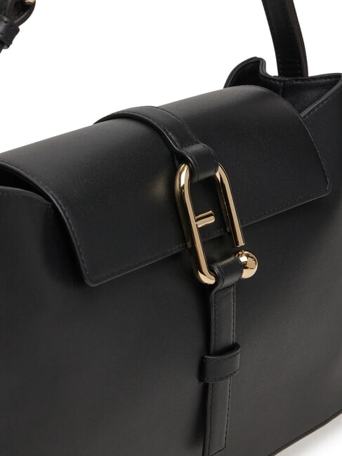 CAMPIONARIO - NUVOLA  Semi-rigid leather bag Black - Women&rsquo;s Bags