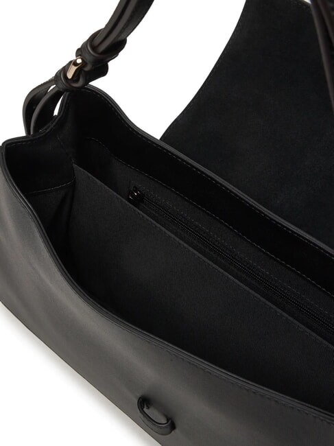 CAMPIONARIO - NUVOLA  Semi-rigid leather bag Black - Women&rsquo;s Bags