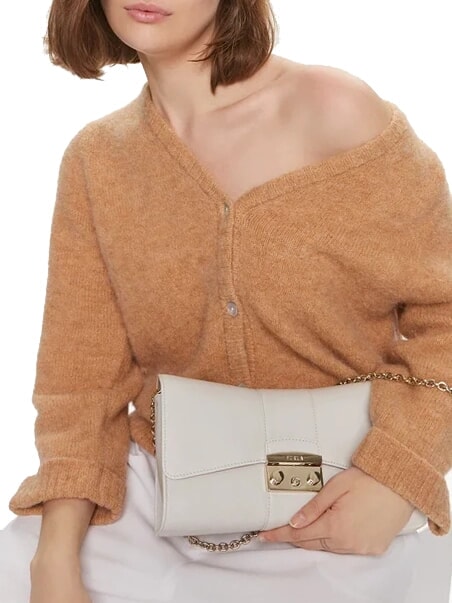 CAMPIONARIO - METROPOLIS  Shoulder bag, leather Marshmallow - Women&rsquo;s Bags