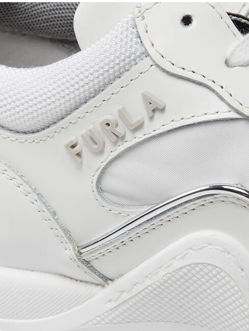 WONDERLACE UP Women's Sneakers talcum powder h+silver color - Women&rsquo;s shoes