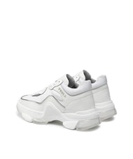 FURLA WONDERLACE UP Women's Sneakers talcum powder h+silver color - Women&rsquo;s shoes - 6